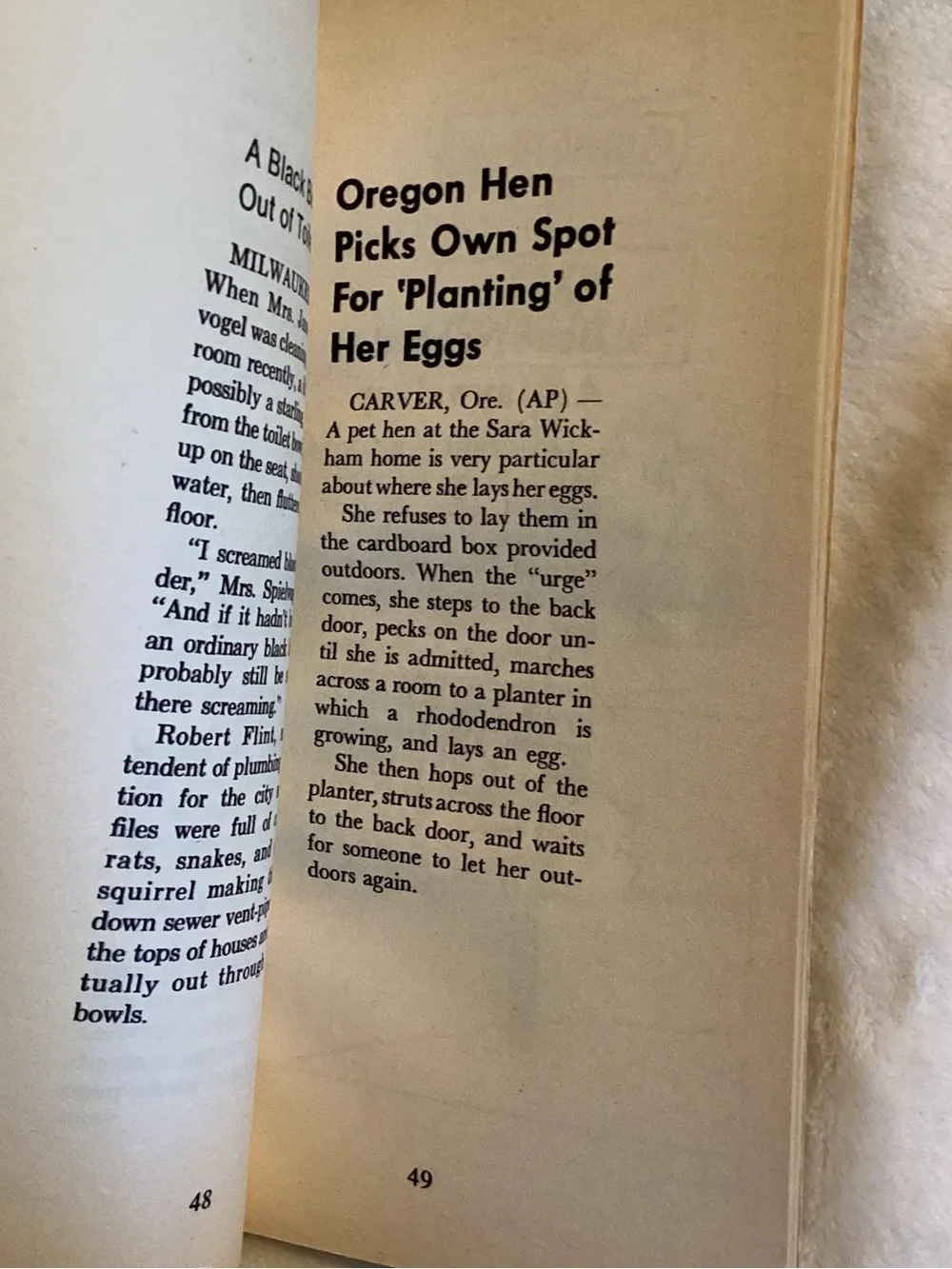 1972 The Laugh Journal Vintage Paperback Book